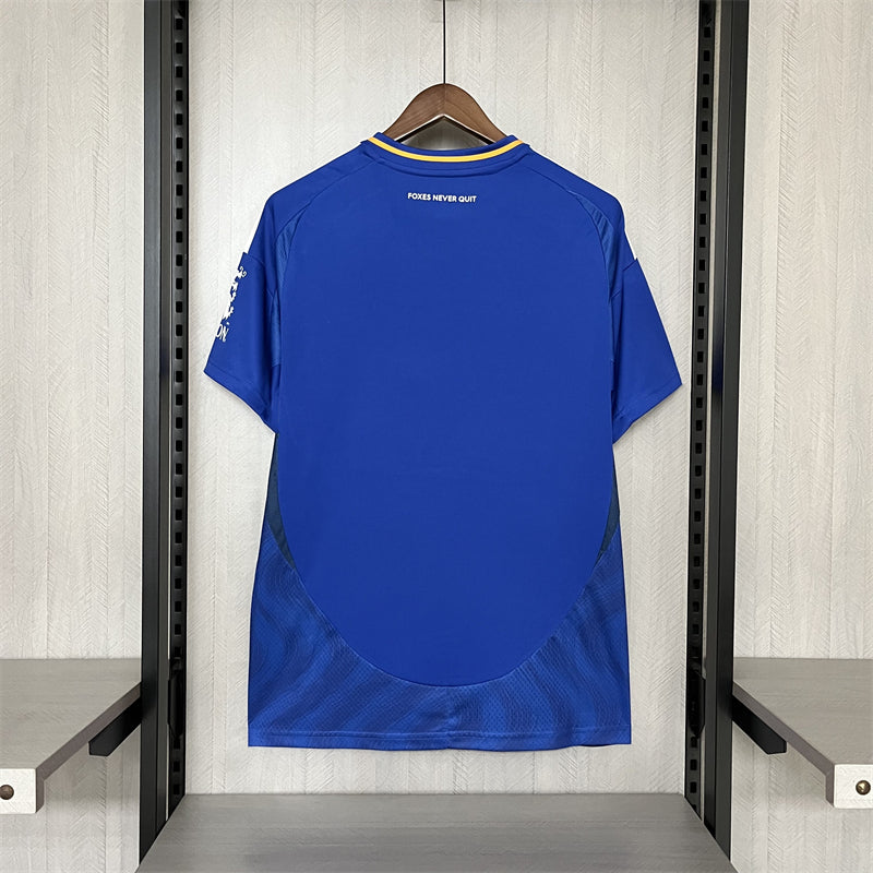 Camisa Leicester City Titular 24/25 - Torcedor Masculina - Lançamento