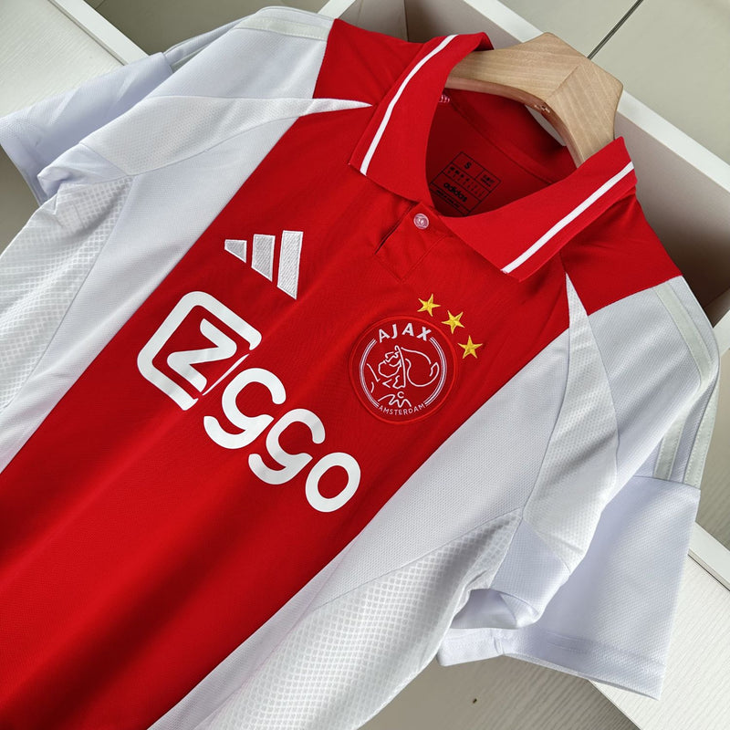 Camisa Ajax Titular 24/25 - Torcedor Masculina - Lançamento