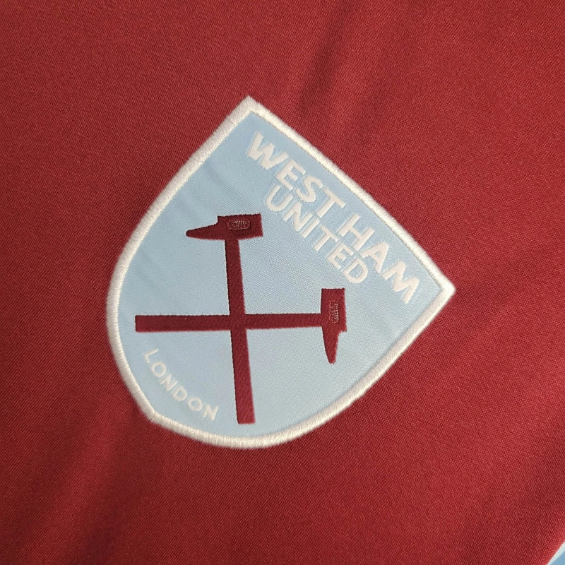 Camisa West Ham Titular 24/25 - Versão Torcedor - Lançamento