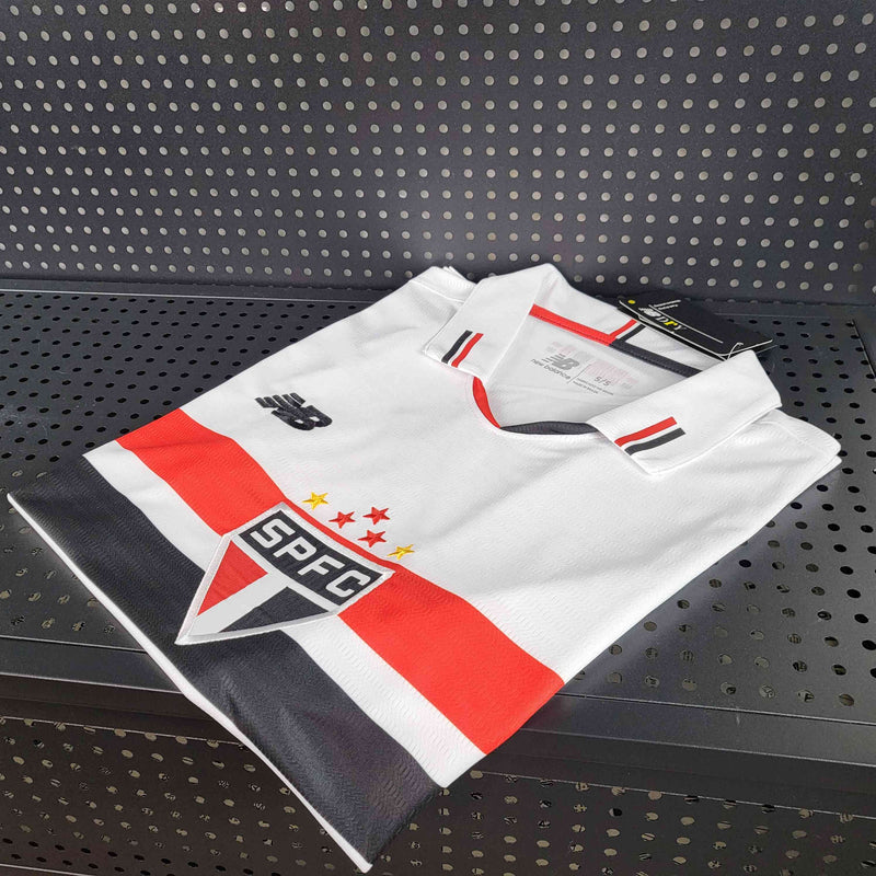 Camisa São Paulo Titular 24/25 - Torcedor Masculina - Lançamento