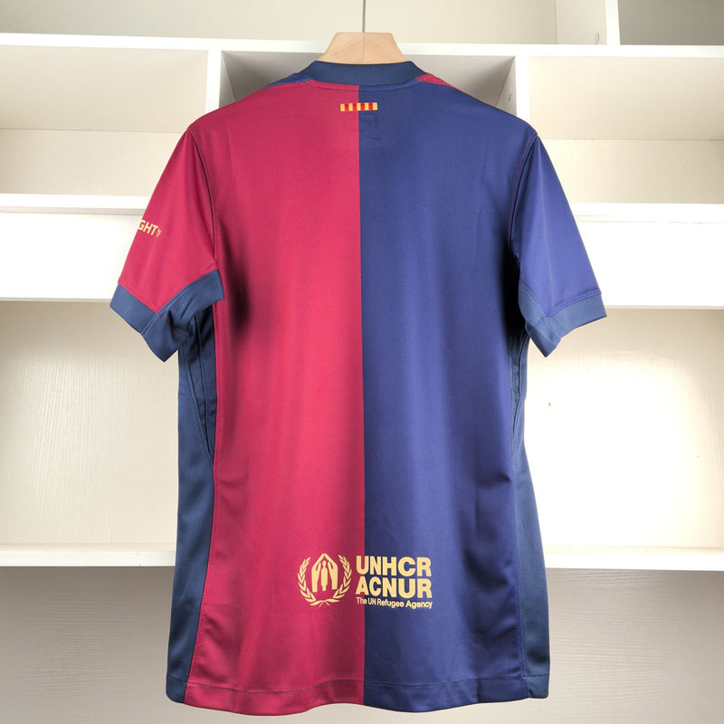 Camisa Barcelona Titular 24/25 - Torcedor Masculina - Lançamento