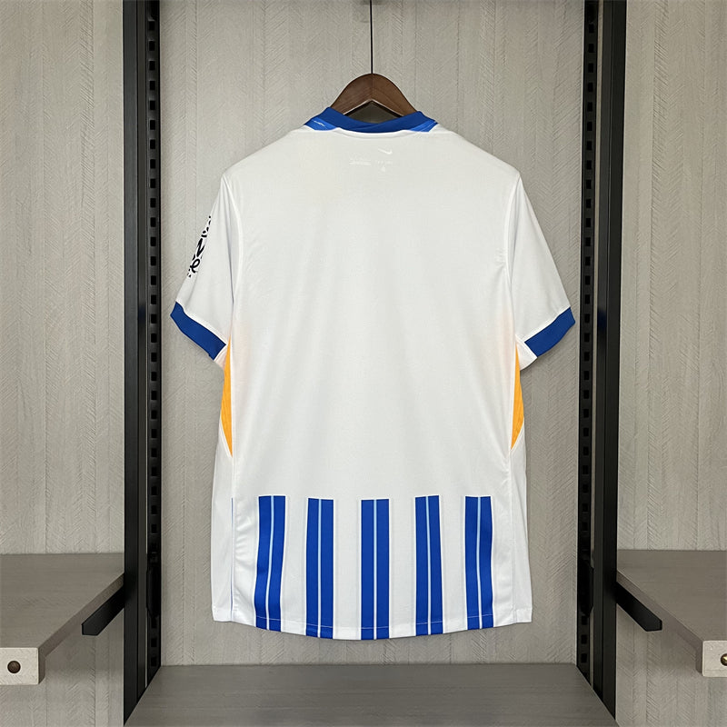 Camisa Brighton & Hove Albion Titular 24/25 - Torcedor Masculina - Lançamento