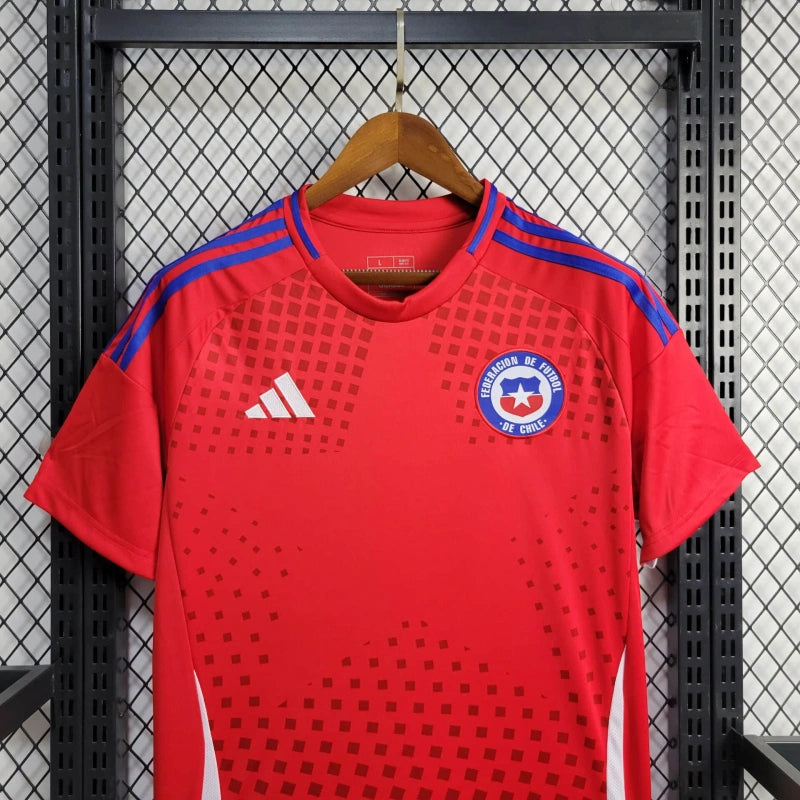 Camisa Chile Titular 24/25 - Versão Torcedor - Lançamento