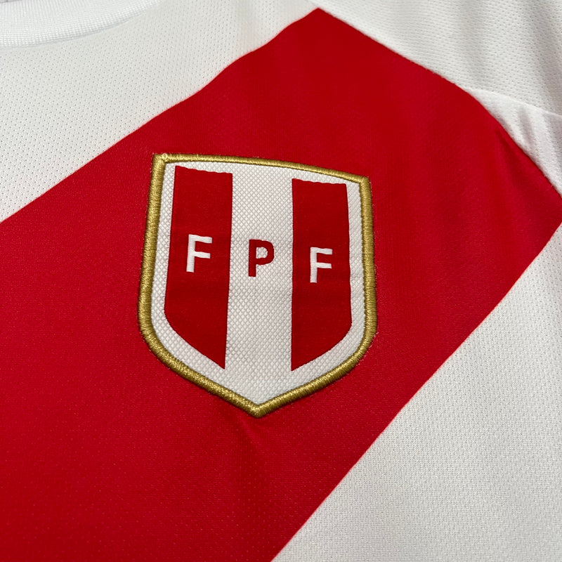 Camisa Peru Titular 24/25 - Versão Torcedor - Lançamento