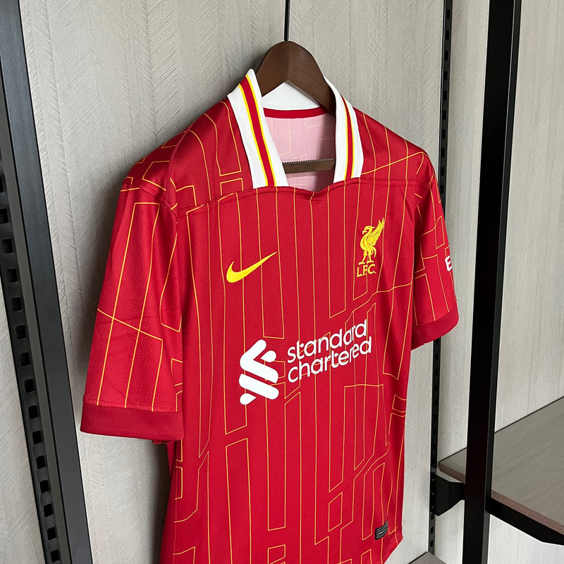 Camisa Liverpool Titular 24/25 - Versão Torcedor - Lançamento