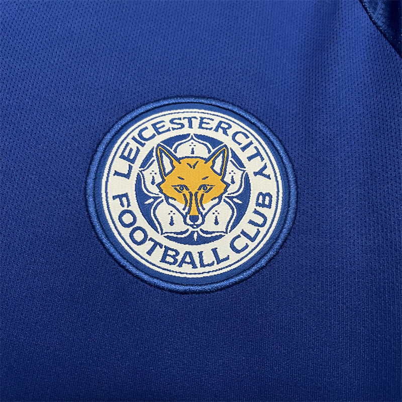 Camisa Leicester City Titular 24/25 - Torcedor Masculina - Lançamento