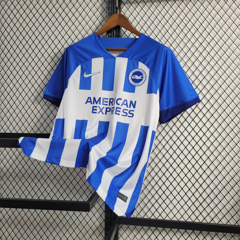 Camisa Brighton & Hove Albion Titular 23/24 - Torcedor Masculina