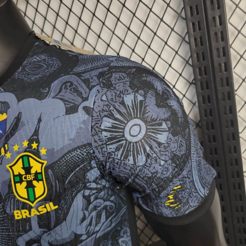 Camisa Brasil Cristo Redentor - Versão Jogador - Lançamento