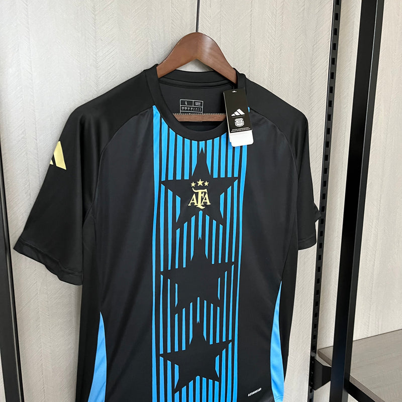 Camisa Argentina Pré-Jogo 24/25 - Versão Torcedor - Lançamento