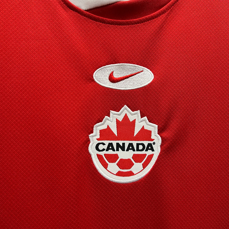 Camisa Canadá Titular 24/25 - Versão Torcedor - Lançamento