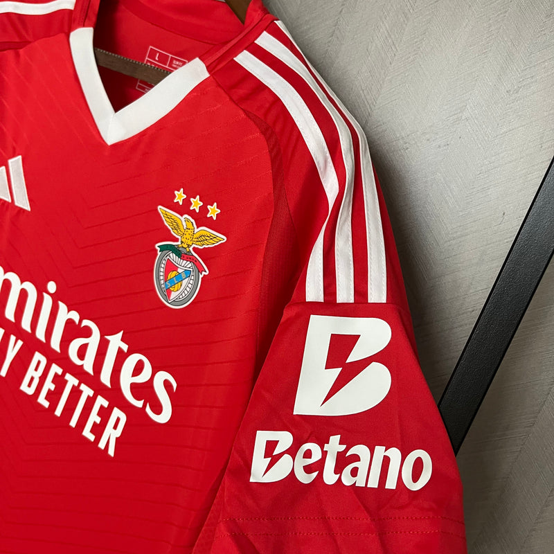 Camisa Benfica Titular 24/25 - Torcedor Masculina - Lançamento