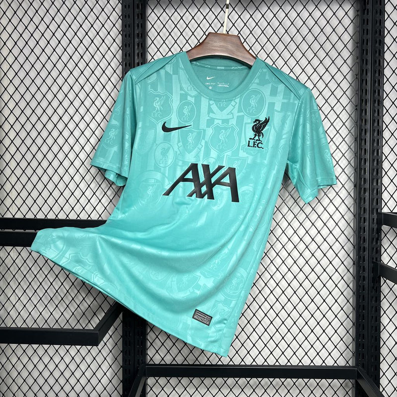 Camisa Liverpool Pré-Jogo 24/25 - Versão Torcedor - Lançamento