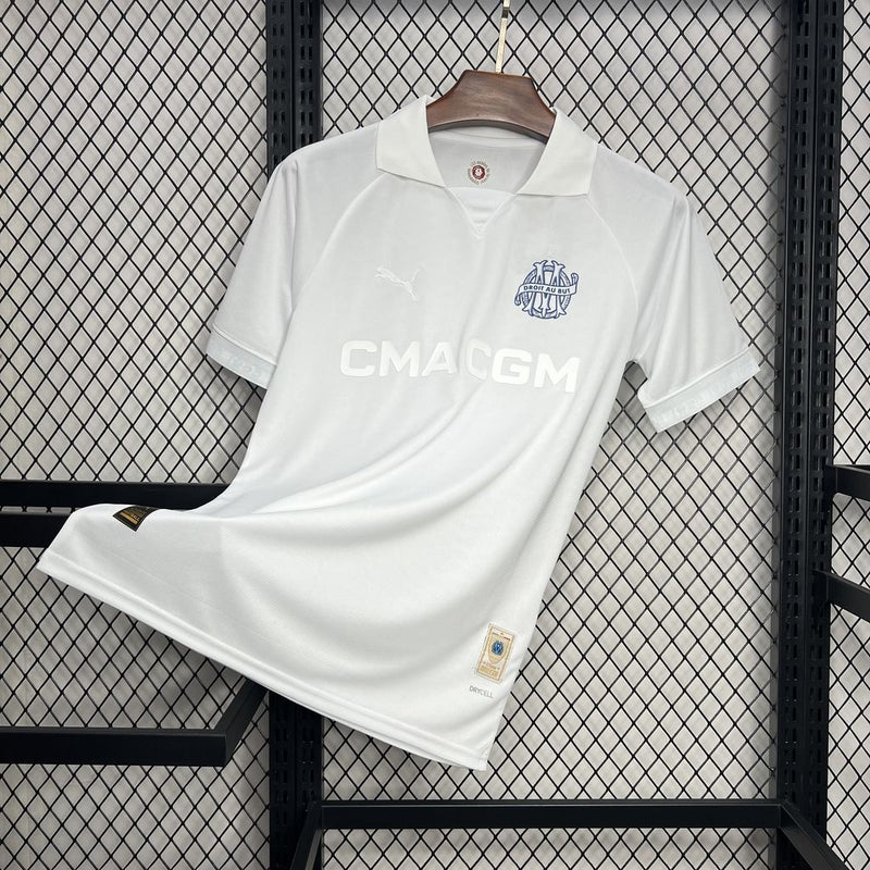 Camisa Olympique de Marseille 125 anos - Versão Torcedor - Lançamento