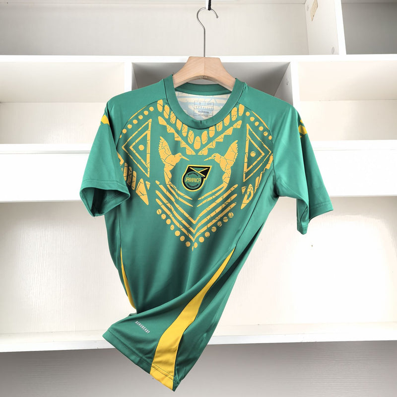 Camisa Jamaica Pré-Jogo 24/25 - Torcedor Masculina - Lançamento