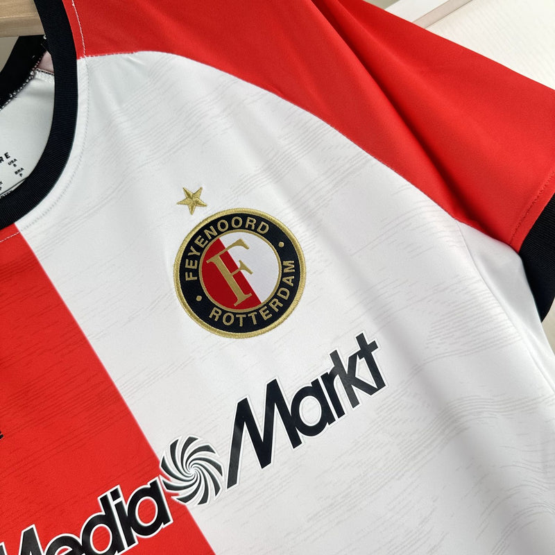 Camisa Feyenoord Titular 24/25 - Torcedor Masculina - Lançamento