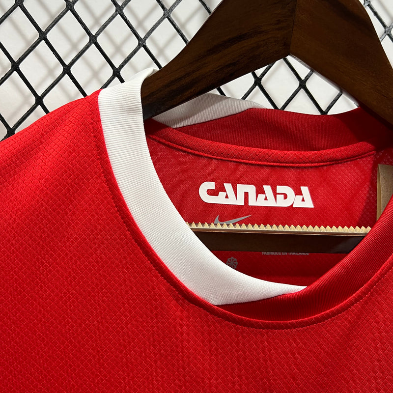 Camisa Canadá Titular 24/25 - Versão Torcedor - Lançamento