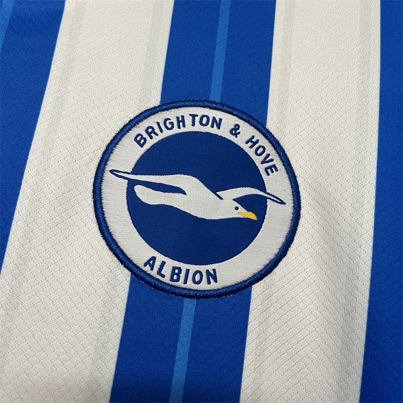 Camisa Brighton & Hove Albion Titular 24/25 - Torcedor Masculina - Lançamento