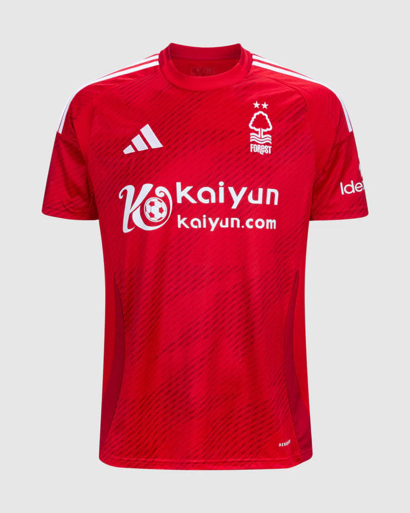 Camisa Nottingham Forest Titular 24/25 - Versão Torcedor - Lançamento