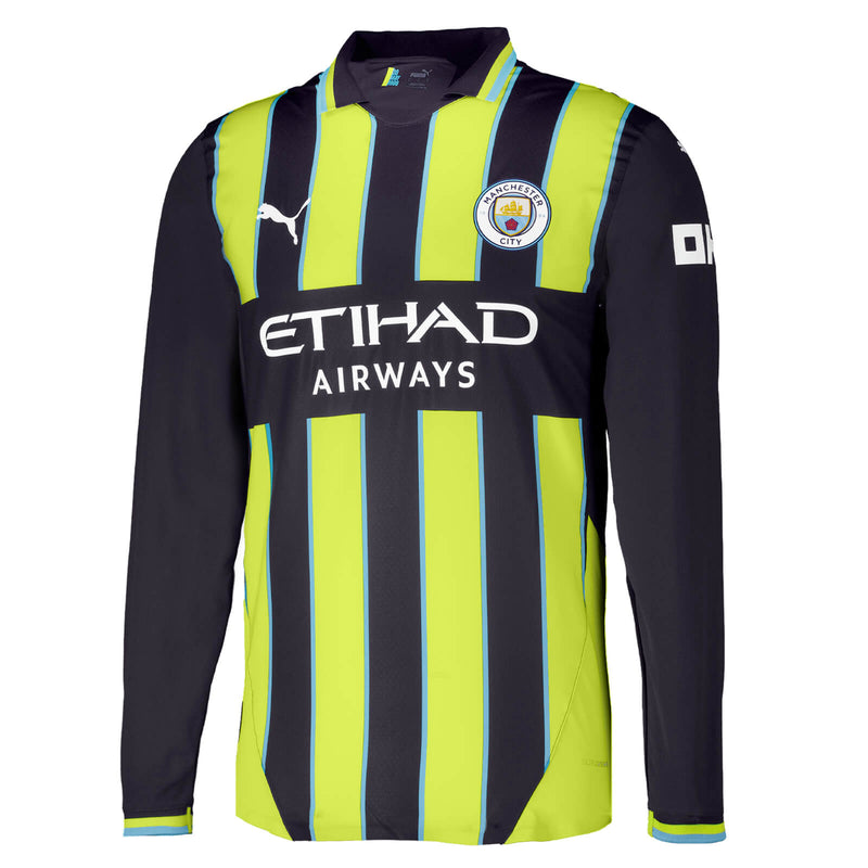 Camisa Manchester City Reserva 24/25 - Versão Torcedor Manga Longa - Lançamento