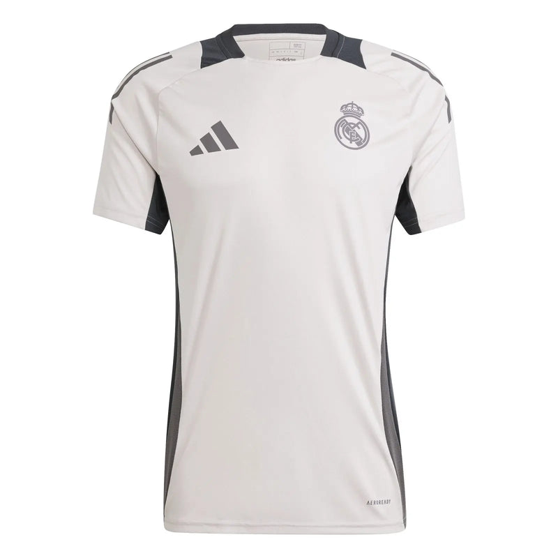 Camisa Real Madrid Treino Cinza 24/25 - Versão Torcedor - Lançamento