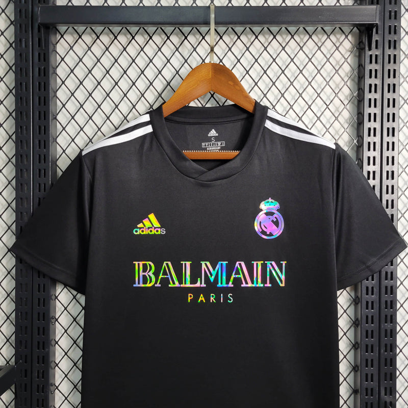 Camisa Real Madrid x Balmain Black - Versão Torcedor