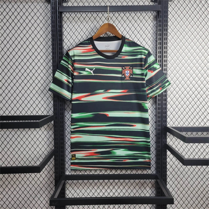 Camisa Portugal Pré-Jogo 25/26 - Versão Torcedor - Lançamento