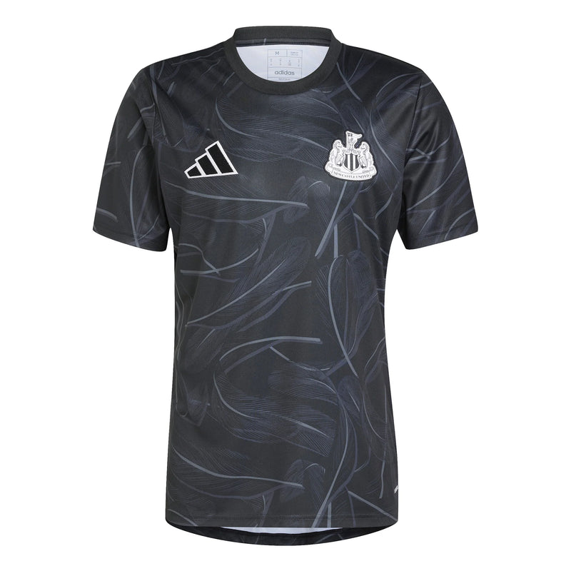 Camisa Newcastle Pré-Jogo Black 24/25 - Torcedor Masculina - Lançamento