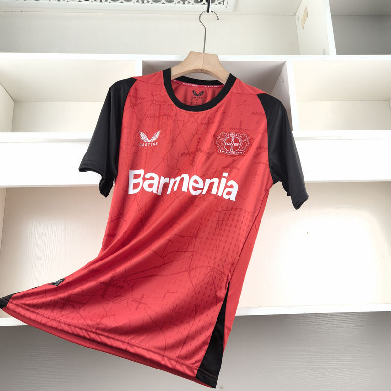 Camisa Bayer 04 Leverkusen Titular 24/25 - Versão Torcedor - Lançamento