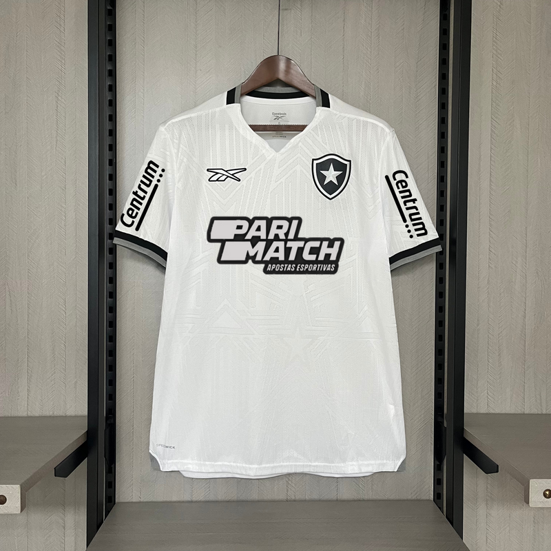 Camisa Botafogo III 24/25 com Patrocínios - Torcedor Masculina - Lançamento