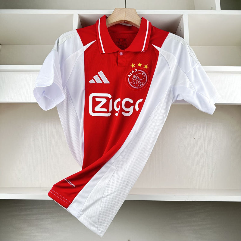 Camisa Ajax Titular 24/25 - Torcedor Masculina - Lançamento