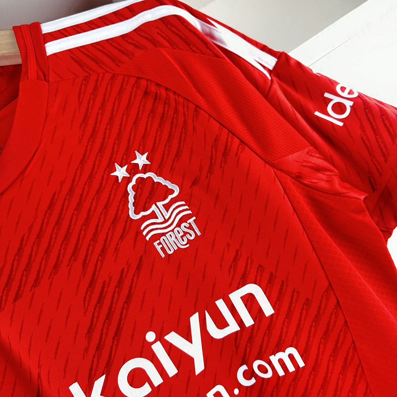 Camisa Nottingham Forest Titular 24/25 - Versão Torcedor - Lançamento