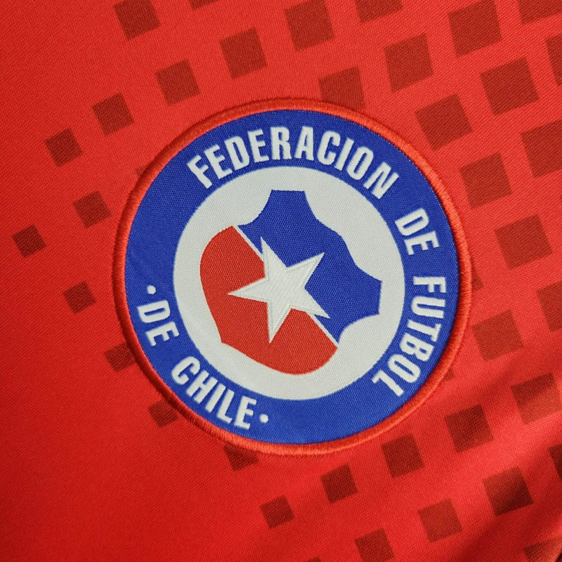 Camisa Chile Titular 24/25 - Versão Torcedor - Lançamento