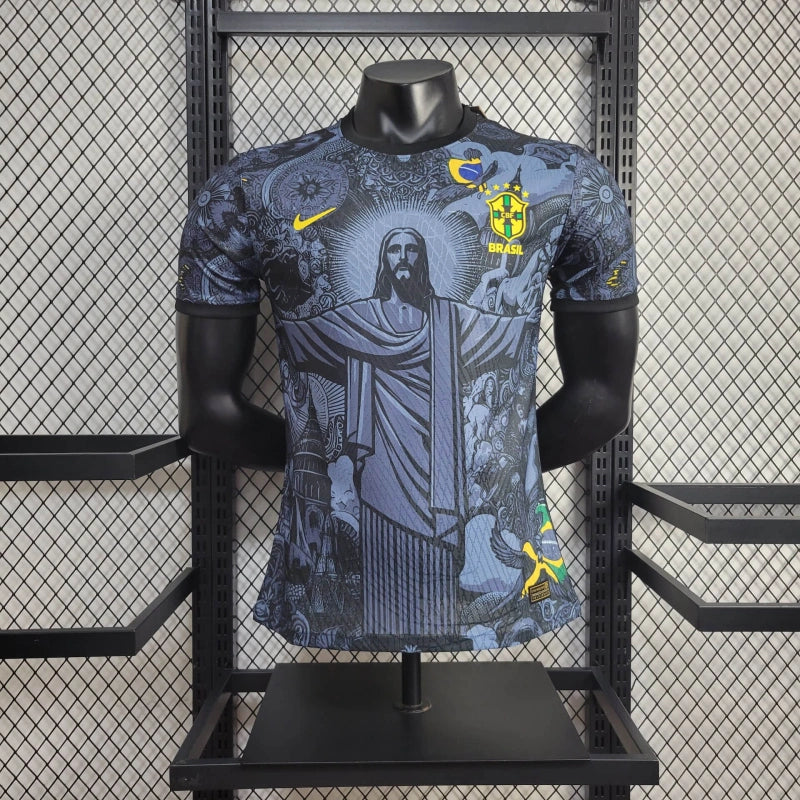 Camisa Brasil Cristo Redentor - Versão Jogador - Lançamento