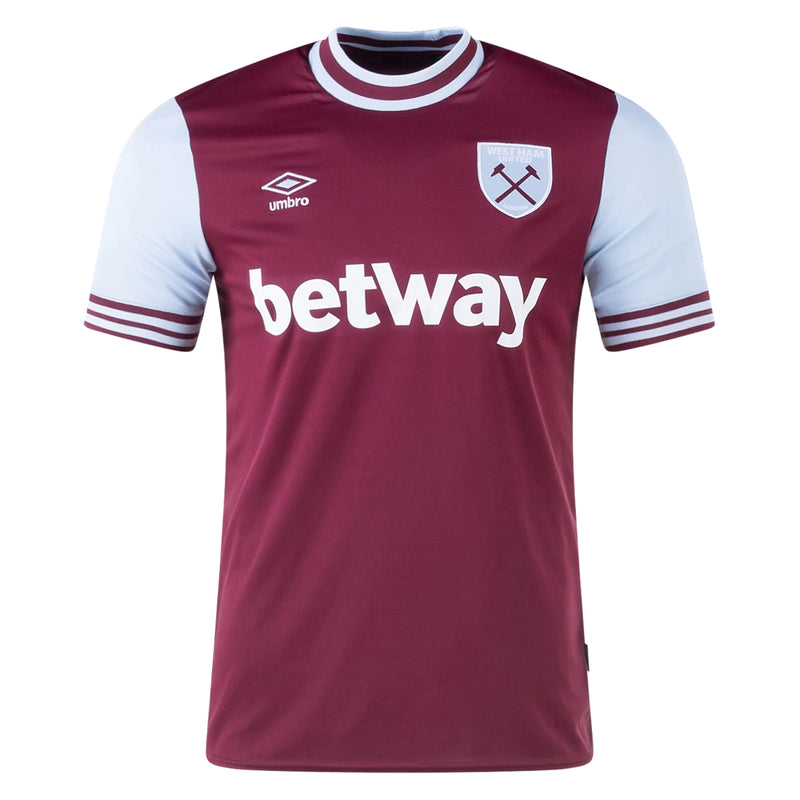 Camisa West Ham Titular 24/25 - Versão Torcedor - Lançamento